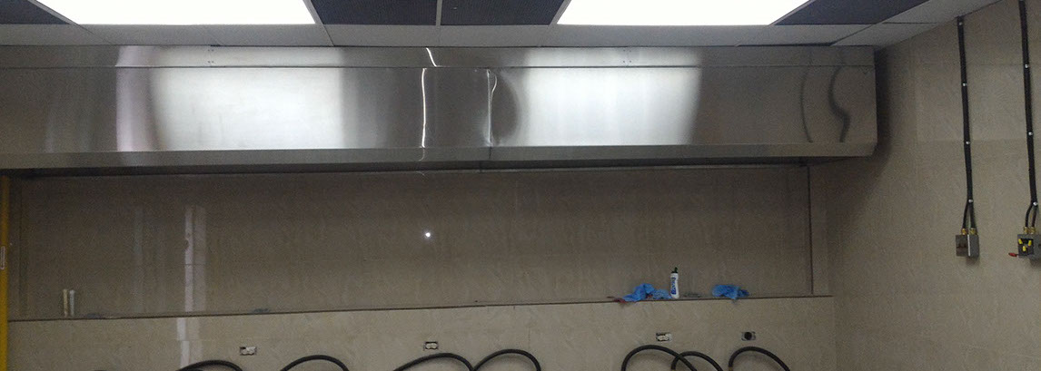 Hood fabrication and Installation